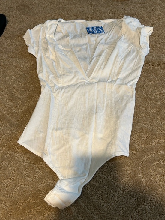 Free People Tops - Deep V Free People Bodysuit